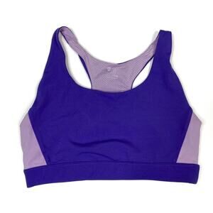 3/$30 GapFit |  Purple Two Tone Racerback Sports Bra S